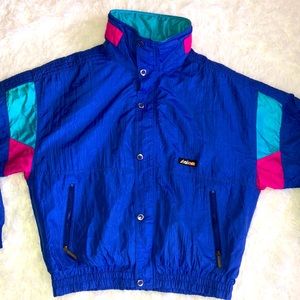 Y2K Colorblock Ski Jacket